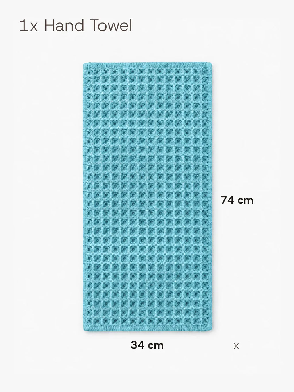 Waffle Hand Towel Soft Tones Avela™