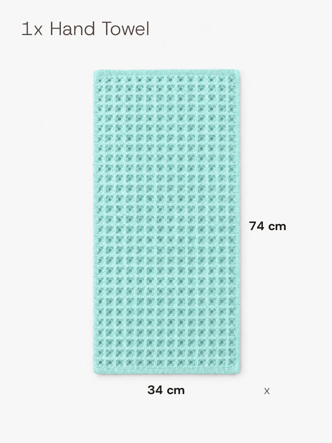 Waffle Hand Towel Soft Tones Avela™