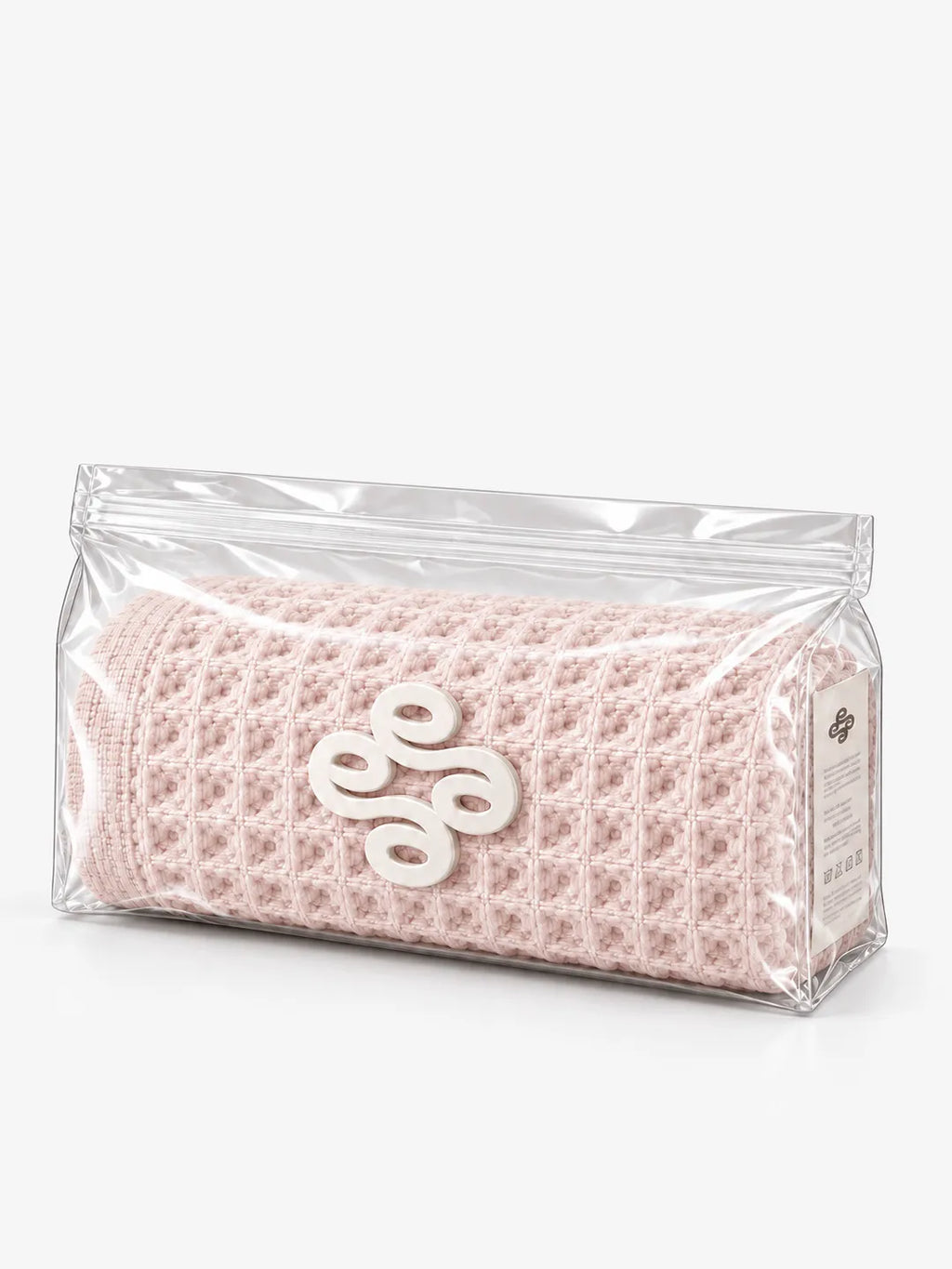 Waffle Bath Towel Soft Tones Avela™
