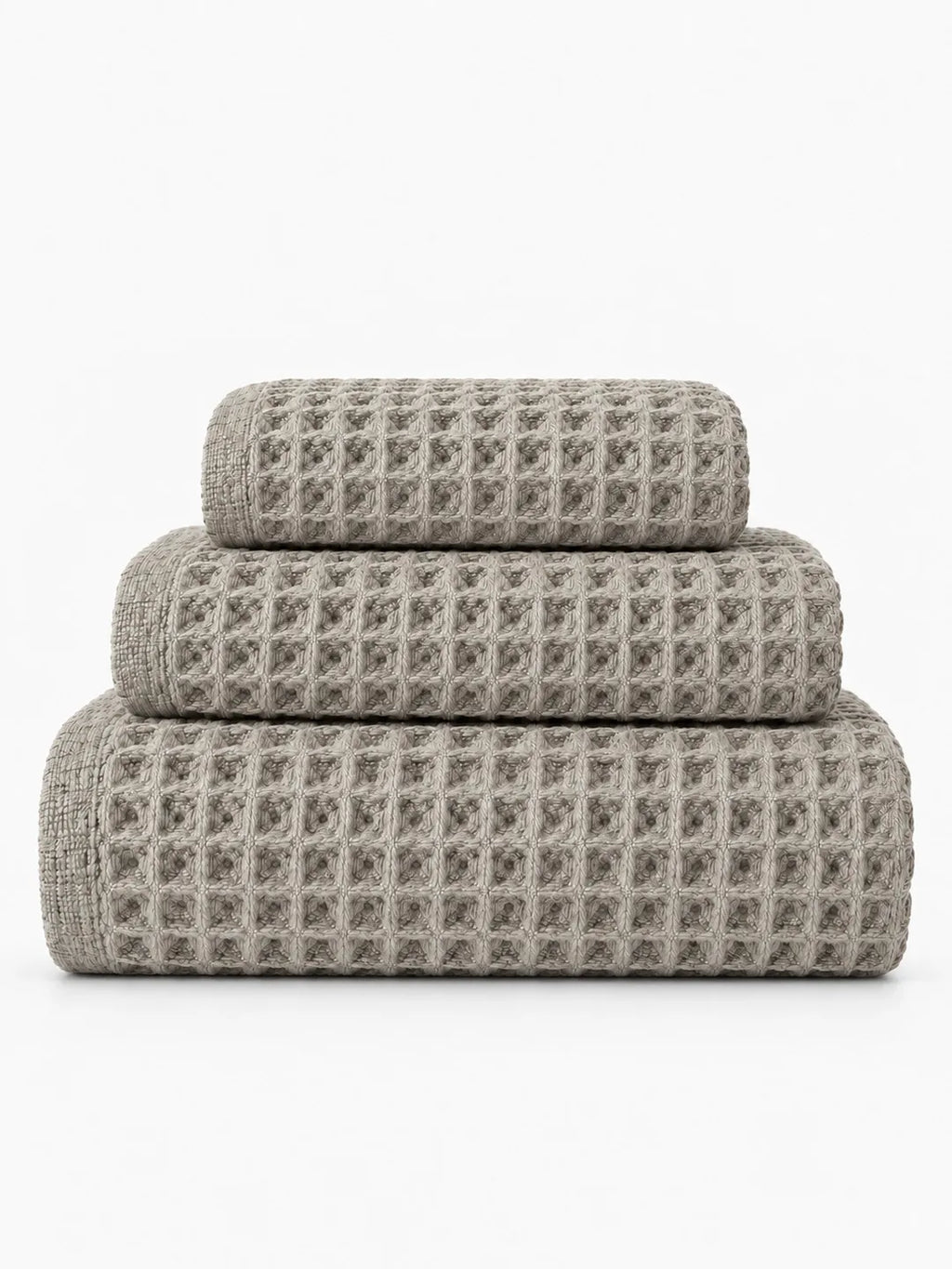 Avela™ 3-Piece Waffle Towel Set - Earth Tones