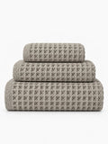 3pc Waffle Towel Set Earth Tones Avela™