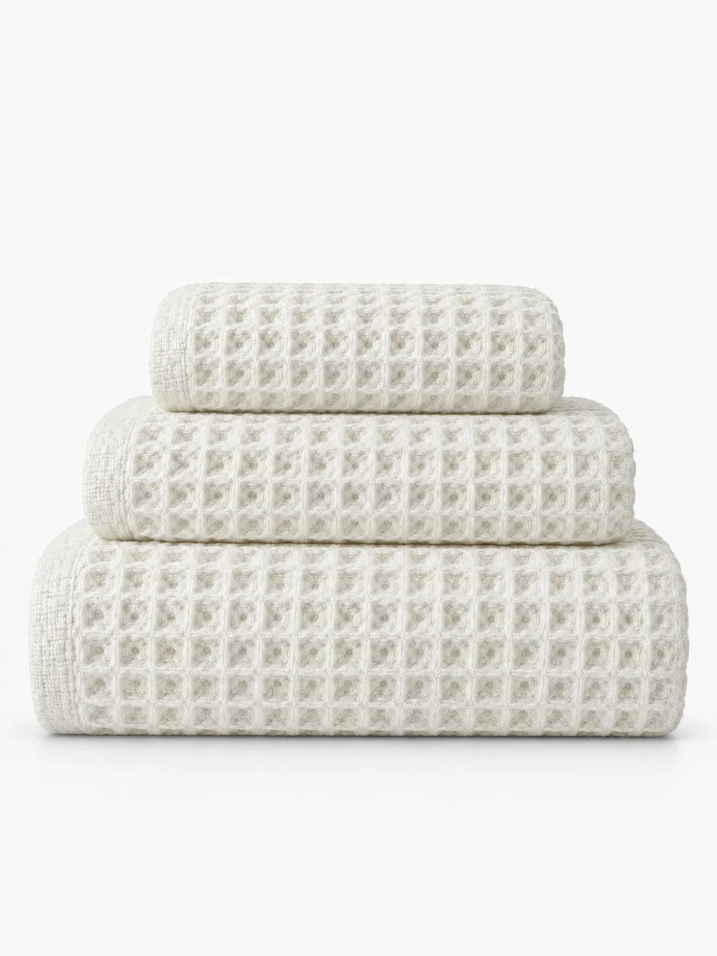 Avela™ 3-Piece Waffle Towel Set - Earth Tones