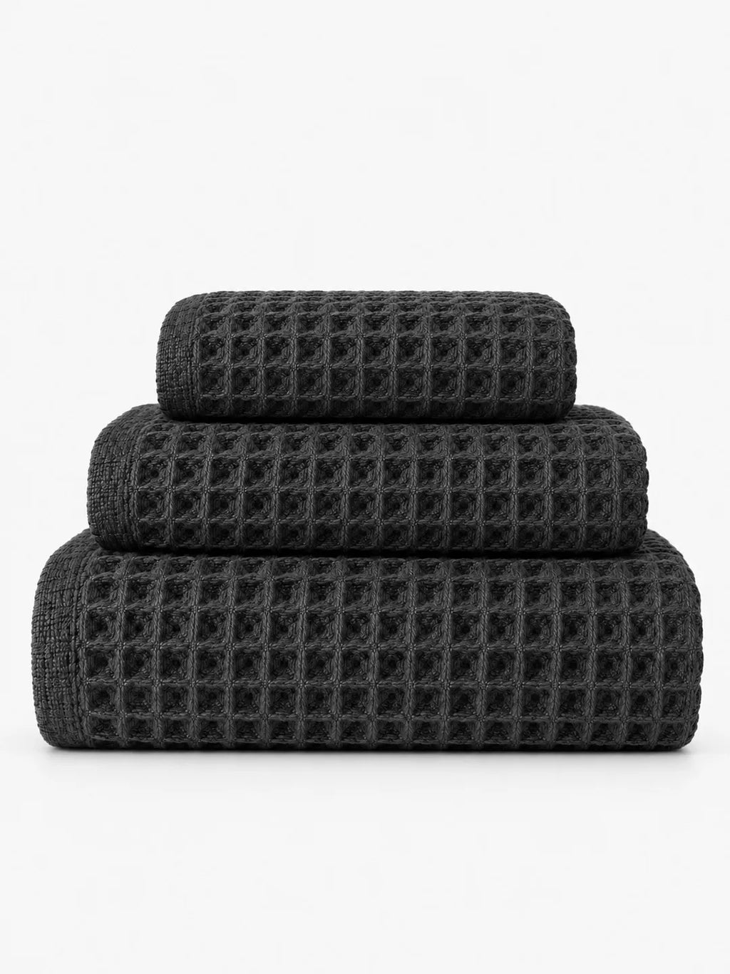 Avela™ 3-Piece Waffle Towel Set - Earth Tones
