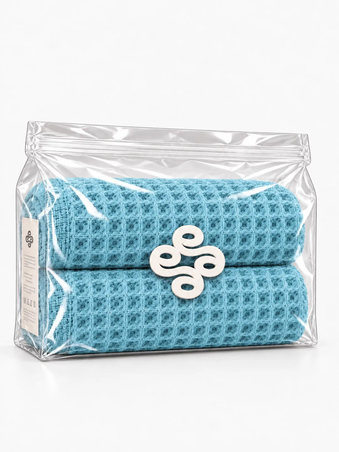2pc Waffle Towel Set Soft Tones Avela™