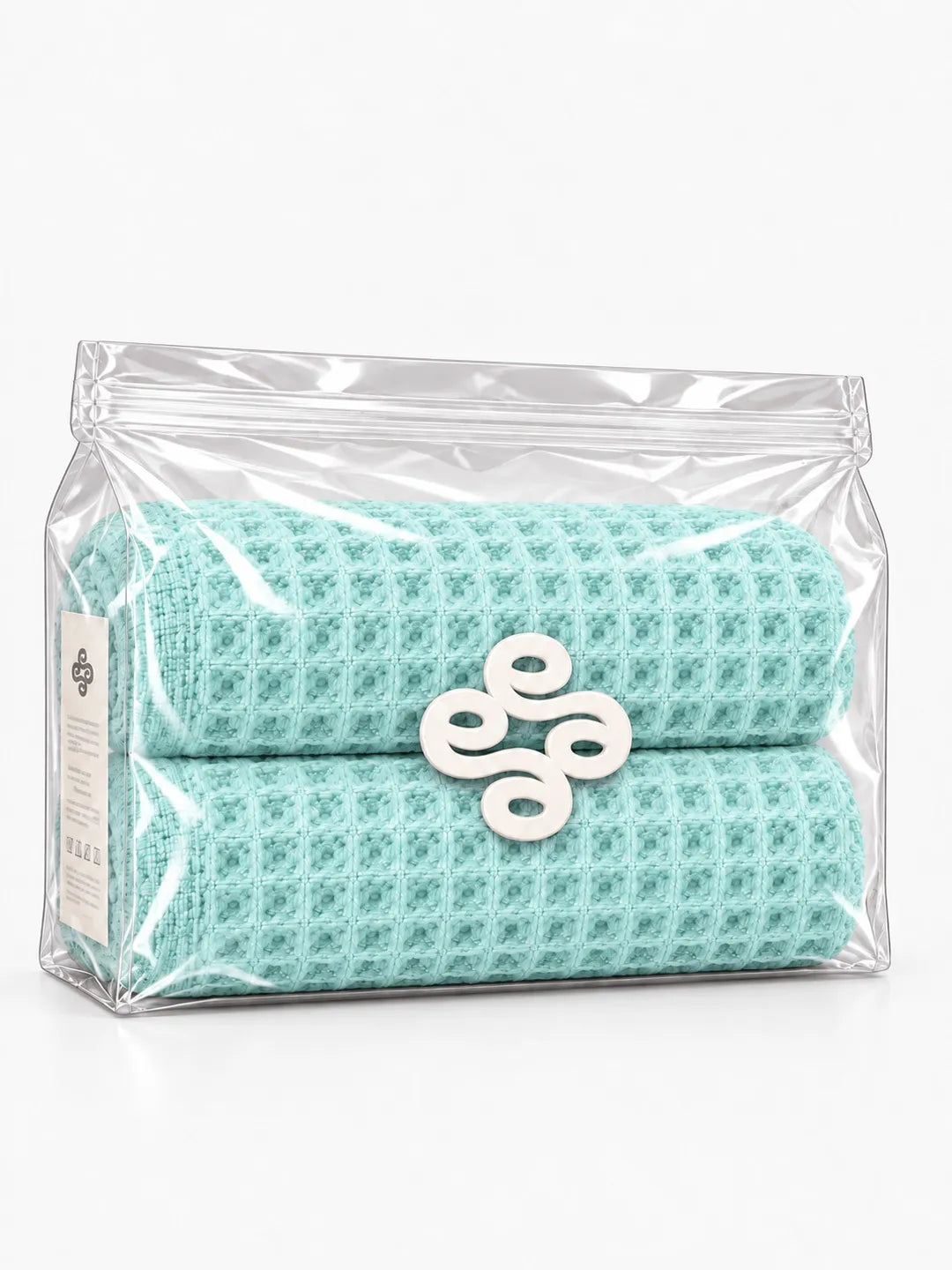 2pc Waffle Towel Set Soft Tones Avela™