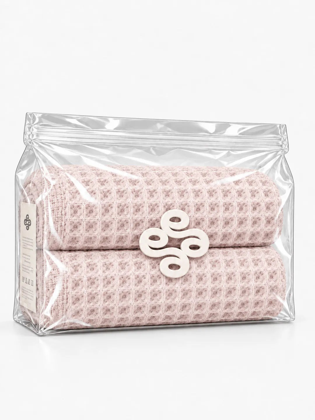 2pc Waffle Towel Set Soft Tones Avela™