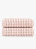 2pc Waffle Towel Set Soft Tones Avela™