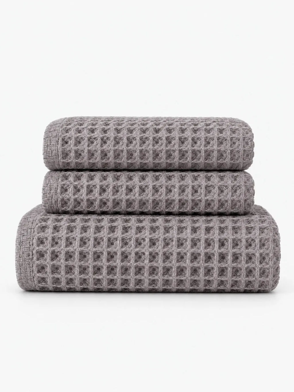 Avela™ 3-Piece Waffle Towel Set - Soft Tones