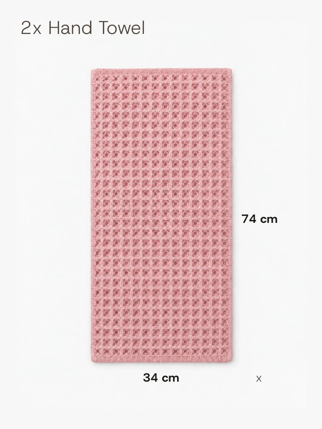 Avela™ 3-Piece Waffle Towel Set - Soft Tones