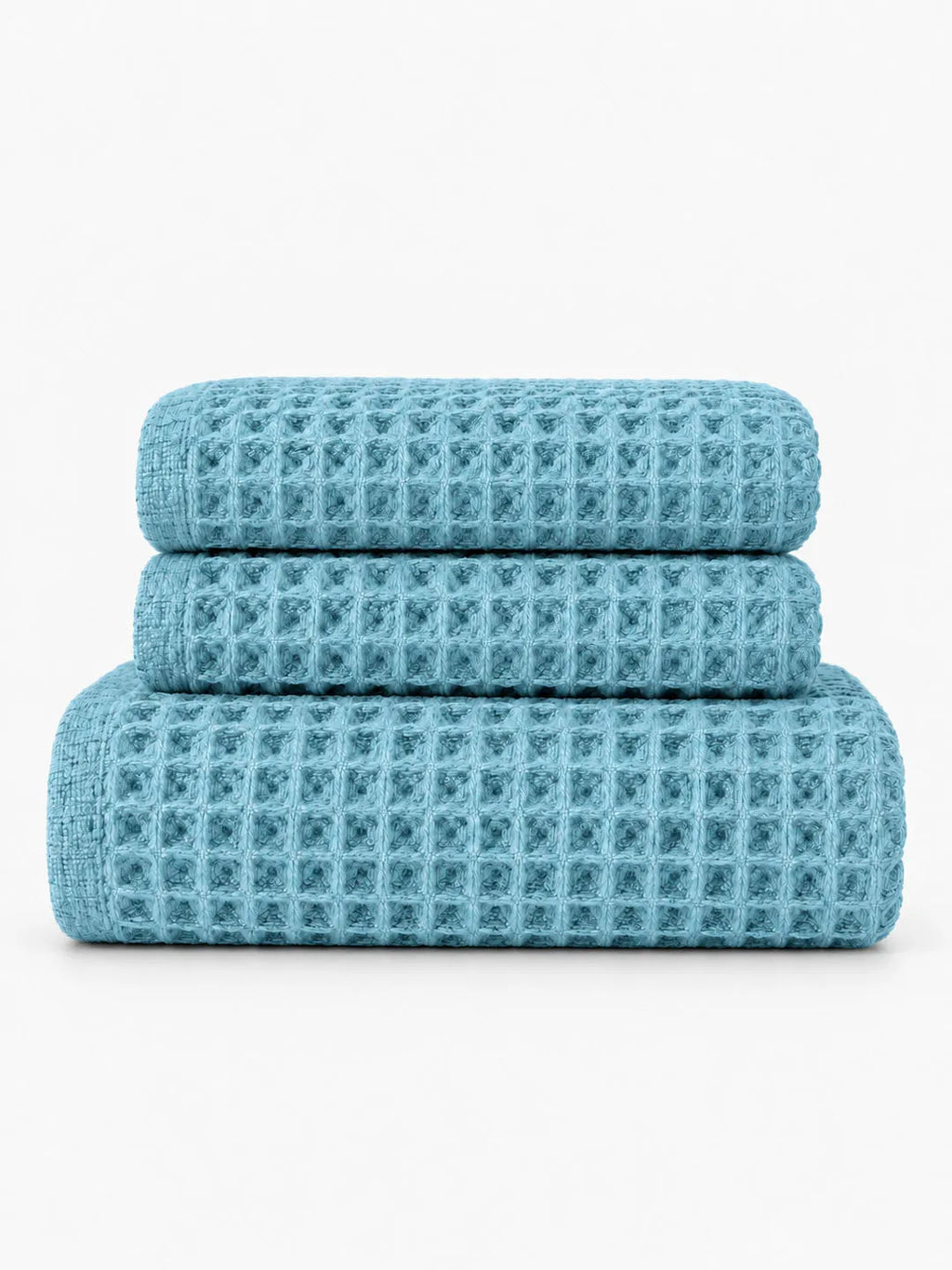 Avela™ 3-Piece Waffle Towel Set - Soft Tones