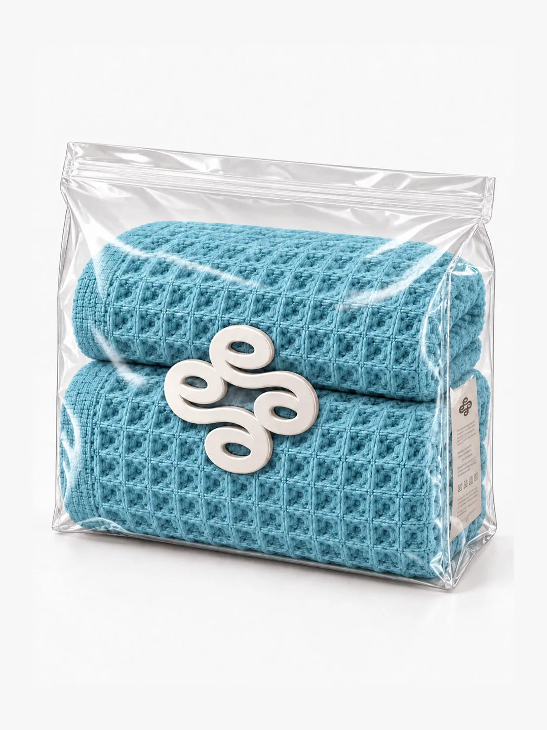 Avela™ 3-Piece Waffle Towel Set - Soft Tones